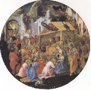 Sandro Botticelli Filippo Lippi,Adoration of the Magi Germany oil painting artist